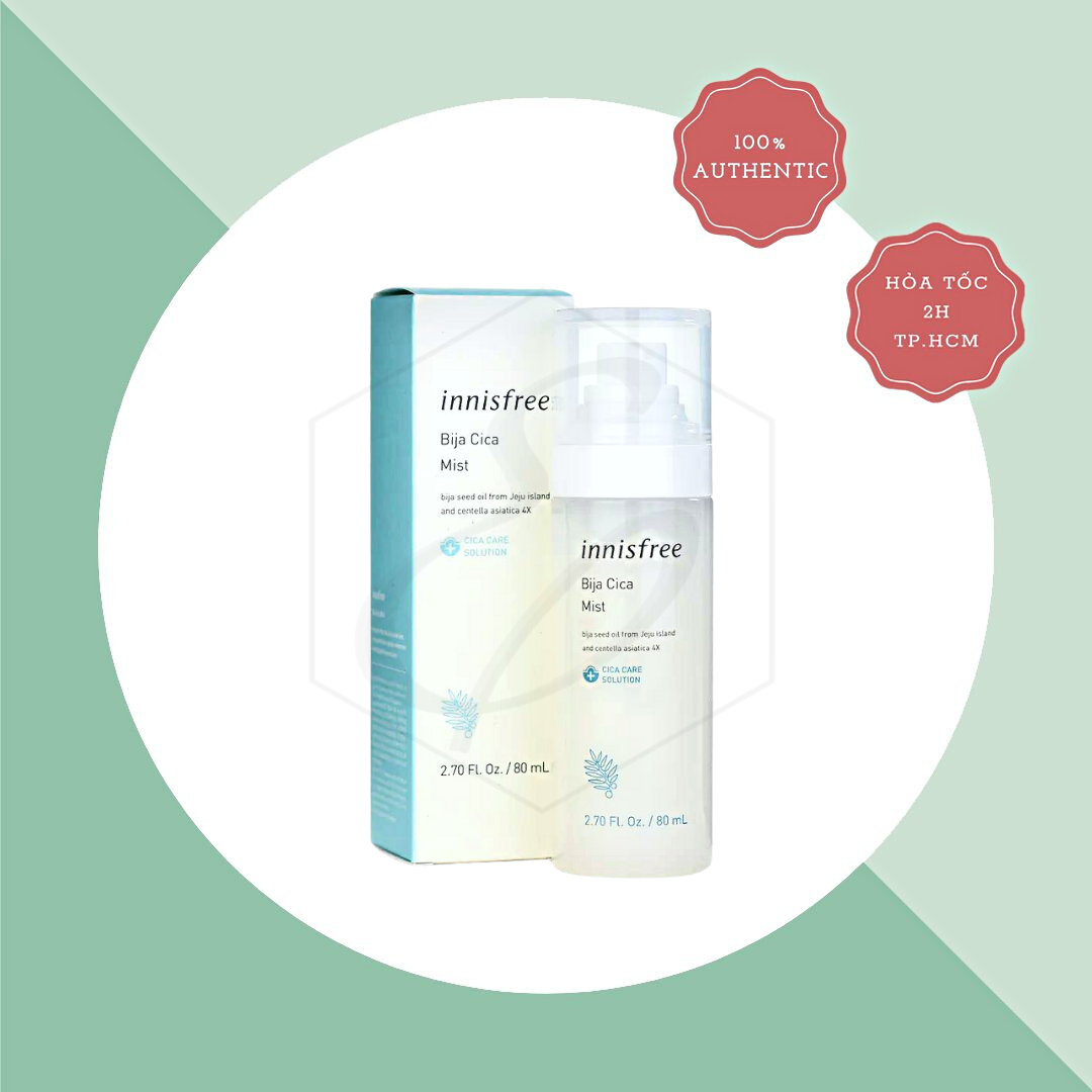 Xịt Khoáng Innisfree Bija Cica Mist - 80ml